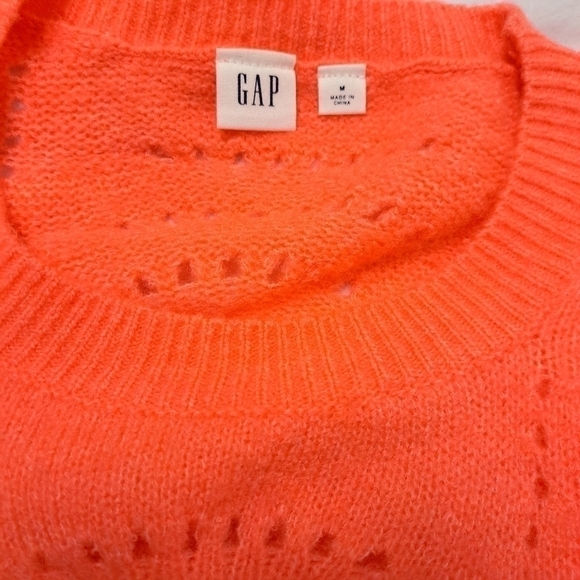 GAP Pointelle Coral Sweater - Picture 7 of 10